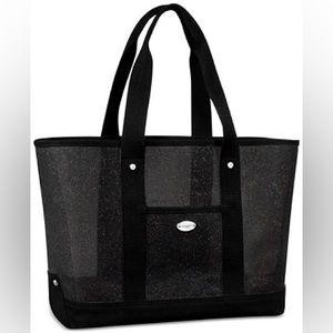 Coach Black Rainbow Iridescent Tote Bag